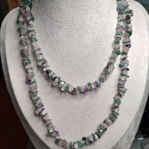 Elegant Multi-Color Gemstone Necklace